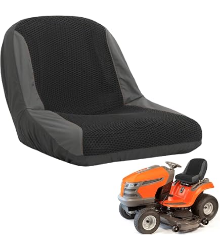 Housse de siège de tondeuse à gazon, imperméable, résistante à la poussière, à l'usure, antidérapante avec 3 poches, 38,1 cm pour tondeuse à gazon autoportée Housse de siège de tondeuse à gazon, imperméable, résistante à la poussière, à l'usure, antidérapante avec 3 poches, 38,1 cm pour tondeuse à gazon autoportée