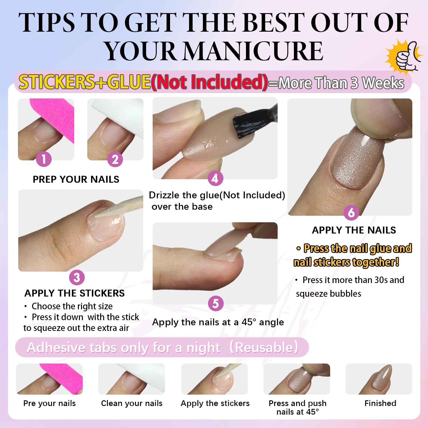 KQueenest Dark Red Press on Nails Cat Eye, Burgundy Glitter Press on Nails Almond Medium, Sparkly Shiny Fake Nails Set, Cute Bling Glue on Nails Medium Length, 30 Pcs - Image 6