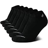 Calvin Klein Mens No Show Socks - 6 Pack Soft Cotton Blend Cushioned Athletic Low Cut Socks for Men for Sports and Running