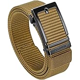FAIRWIN Men's Ratchet Belt - Nylon Web Work Belt with Automatic Buckle, Adjustable for Jeans, Pants, Golf, and Everyday Use