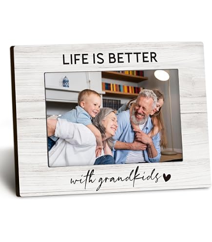 Engraved Wood Picture Frame For Grandma – “To The World You're One Person...” 5x7