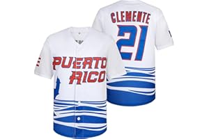 Afuby Mens #21#1 Baseball Jerseys World Game Classic Jersey Stitched S-XXXL