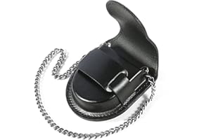 KAEVUD Pocket Watch Leather Case Protector Holder Waist Bag Timepiece General Accessories 47 mm
