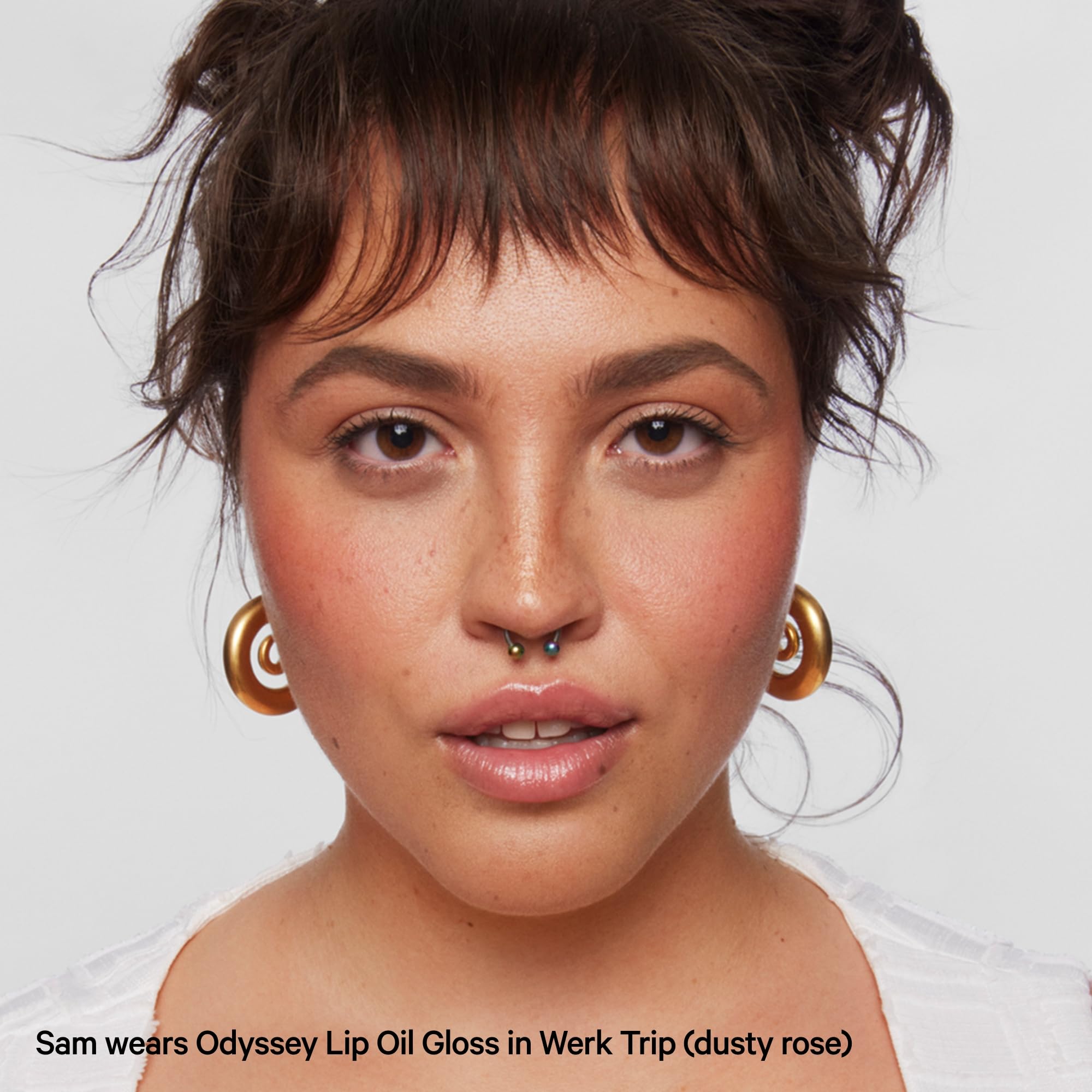 Milk Makeup Odyssey Lip Oil Gloss - For Fuller and Glossy Lips - Long Lasting Moisture - Semi-Sheer Color - Vegan Cruelty Free