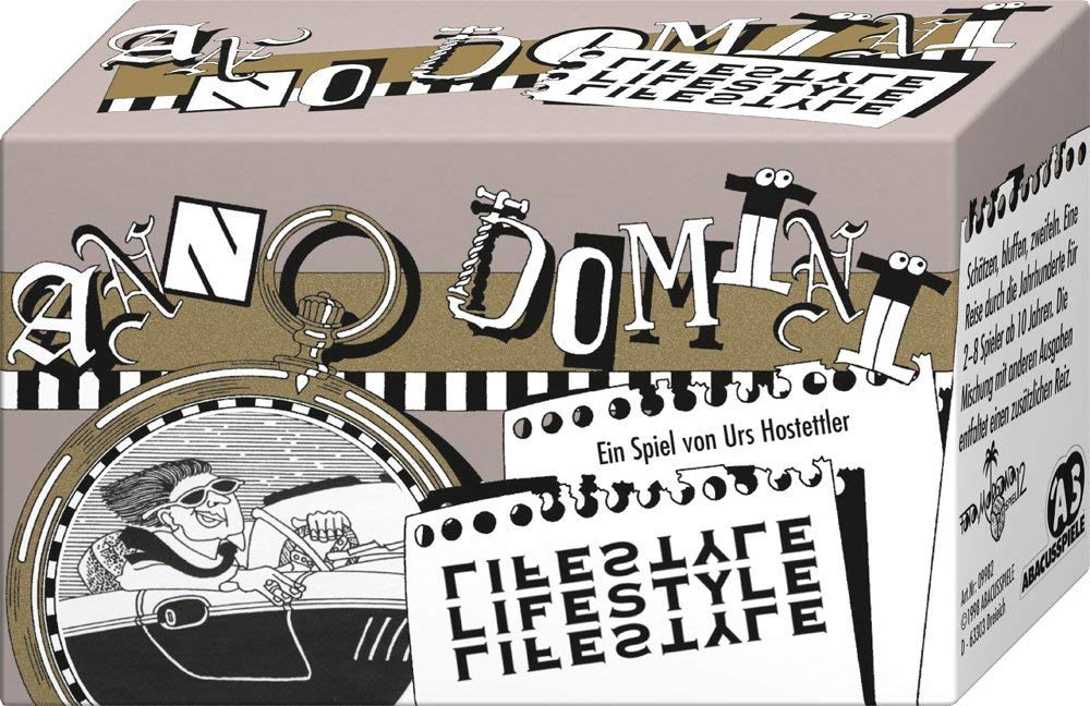 ABACUSSPIELE 09982 Anno Domini Lifestyle, Trivia Game, Treasure Game, Card Game