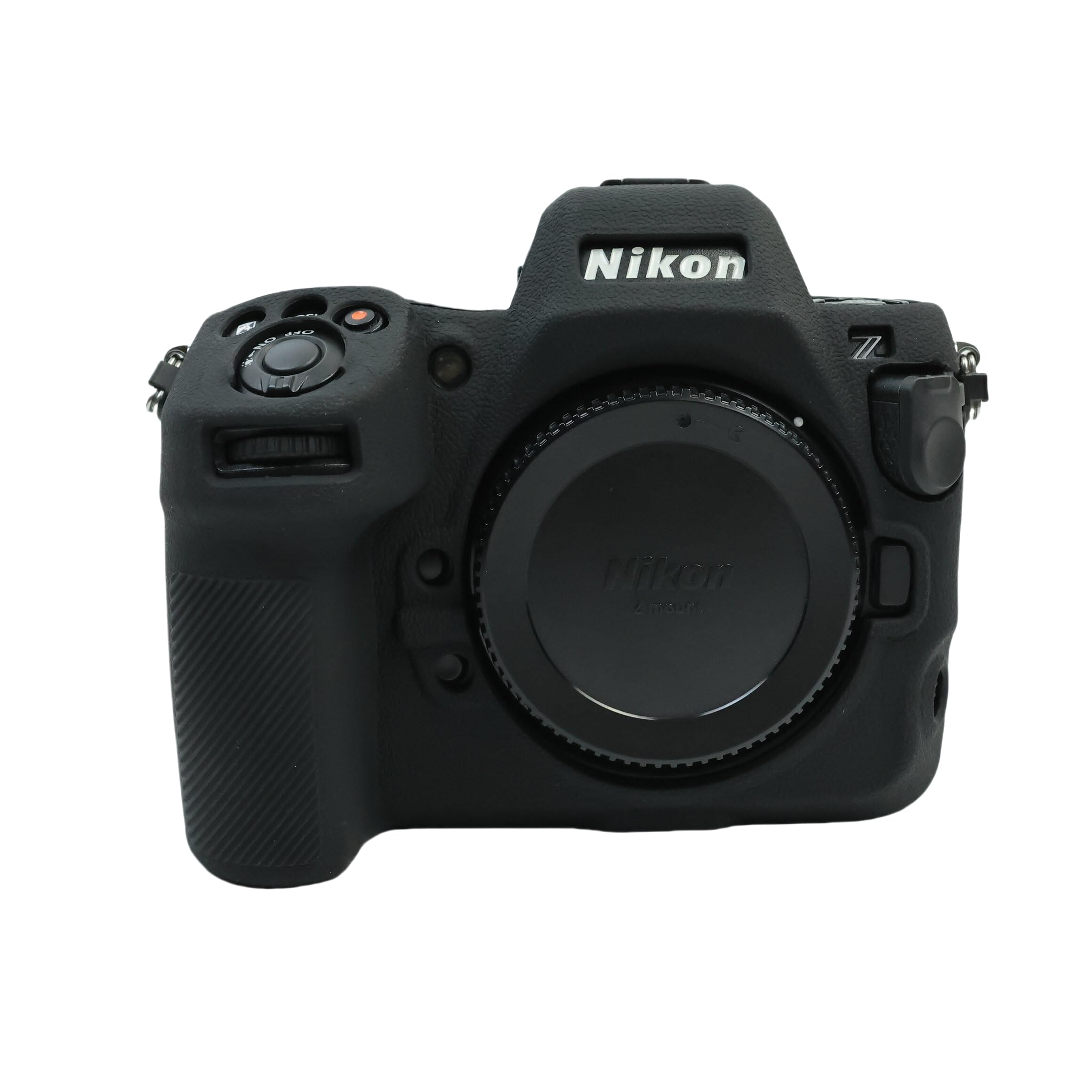 MUZIRI KINOKOO Silicone Case Compatible for Nikon Z8 Digital Camera, Soft Rubber Camera Protective case for Nikon Z8 with Anti-Slip Design Enhanced Grip to Camera - Black