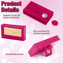 Frienda 3 Pieces Mini Digital Clock Small Digital
