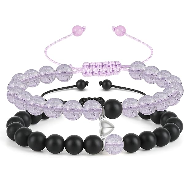 Amazon.com: ZX Fashion - Pulsera para parejas para él y ella
