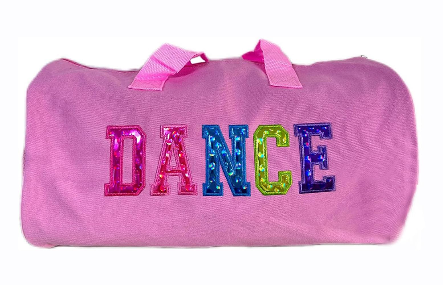 Girls Cute Ballet Dance Bag, Sports Bag, Handbag, Crossbody Bag,Ballerina Duffle Bag,for Dancer Girls (Pink)