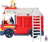 Bluey Firetruck Exclusive Bingo and Bob Bilby Figures Playset view 7