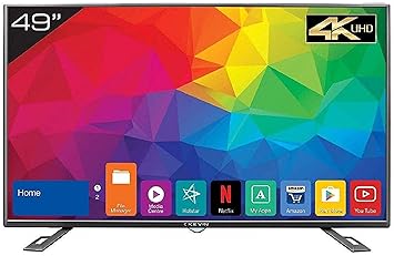 Kevin 124.5 cm (49 Inches) 4K UHD LED Smart TV KN49UHD (Black)
