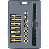 Lang Tools 2584 15-Piece Metric Thread Restorer Set, Black , Gray