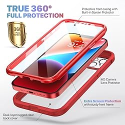 Diaclara Designed for iPhone 14 Case, Full Body