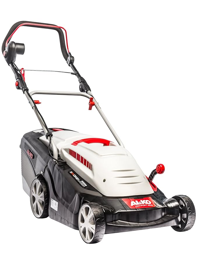 AL-KO Elektro-Rasenmäher 40 E Comfort (40 cm Schnittbreite, 1.400 W Motorleistung, für Rasenflächen bis 600 m², Schnitthöhe 6