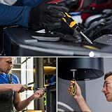 AZUNO 24-in-1 Ratcheting Screwdriver Set Universal Socket 20 CRV Bits Stored view 6