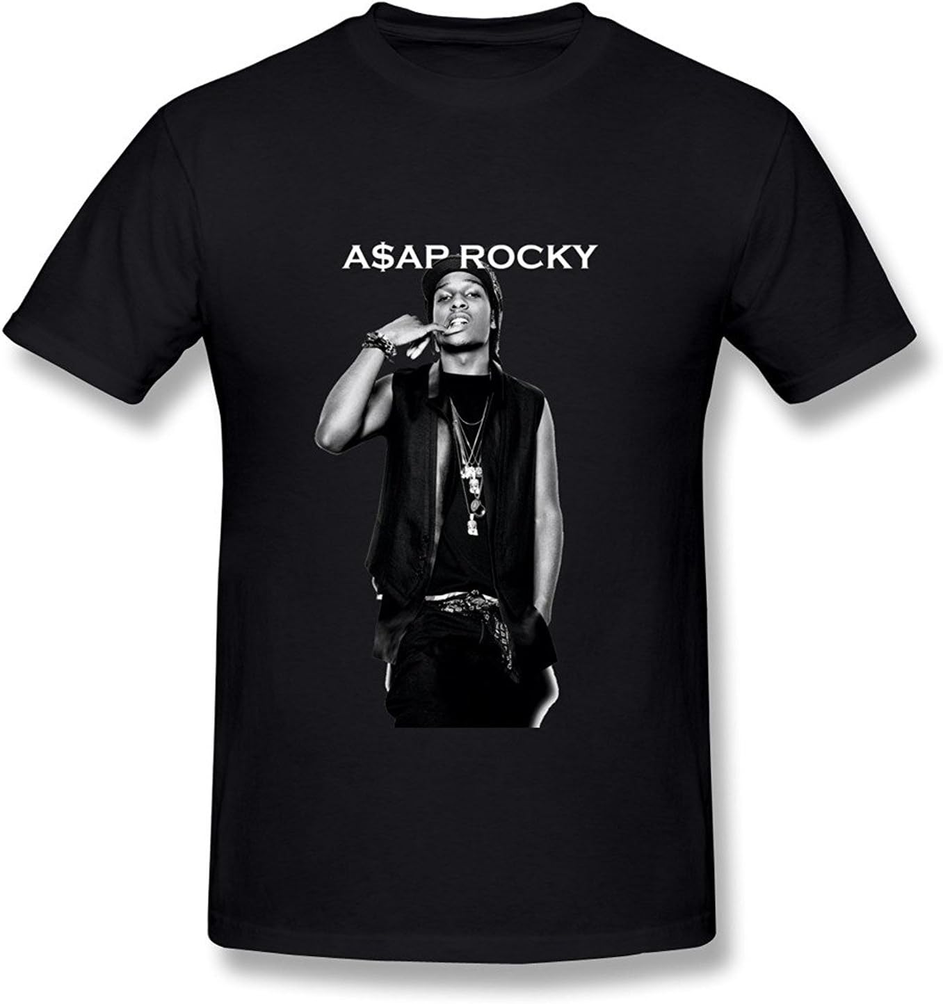 ASAP Rocky Tour 2015 Party Black T Shirt For Men