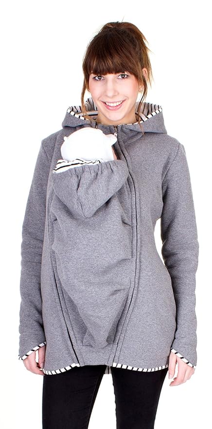 Milchshake - 3in1 Tragejacke aus warmem Sweatstoff Vivid
