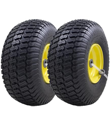 Caltric Deck Wheel Set For John Deere D100 Series Lawn Mowers – 2 Pack With Bolts