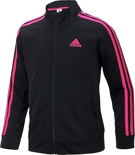 girls pink adidas jacket
