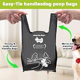 Topfree Poo Bags 300 Extra Thick Dog Waste Bags with Easy-Tie Handles view 4