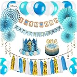 Buy Baby 1st Birthday Boy Decorations With Birthday Crown First