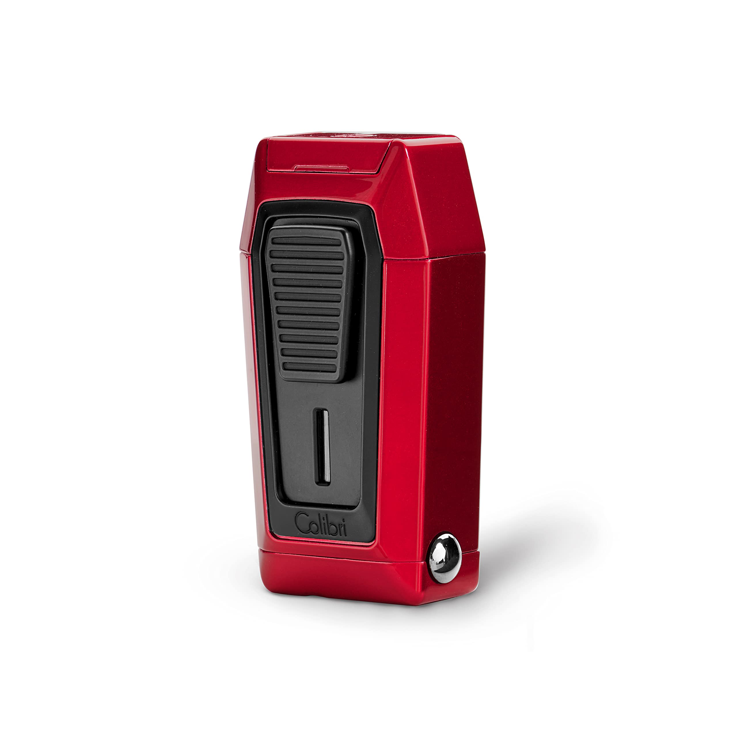 Colibri Quantum Triple Jet Flame Lighter | Built In V Shaped Cigar Cutter | lighter for smoking cigars | Wind Resistant | Works With Butane (Not Included) | Nice Elegant Gift Box | Two Year Warranty