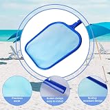 KAHEIGN Hot Tub Cleaning Kit Pool Skimmer Brush Scrubber Pad Gloves view 2