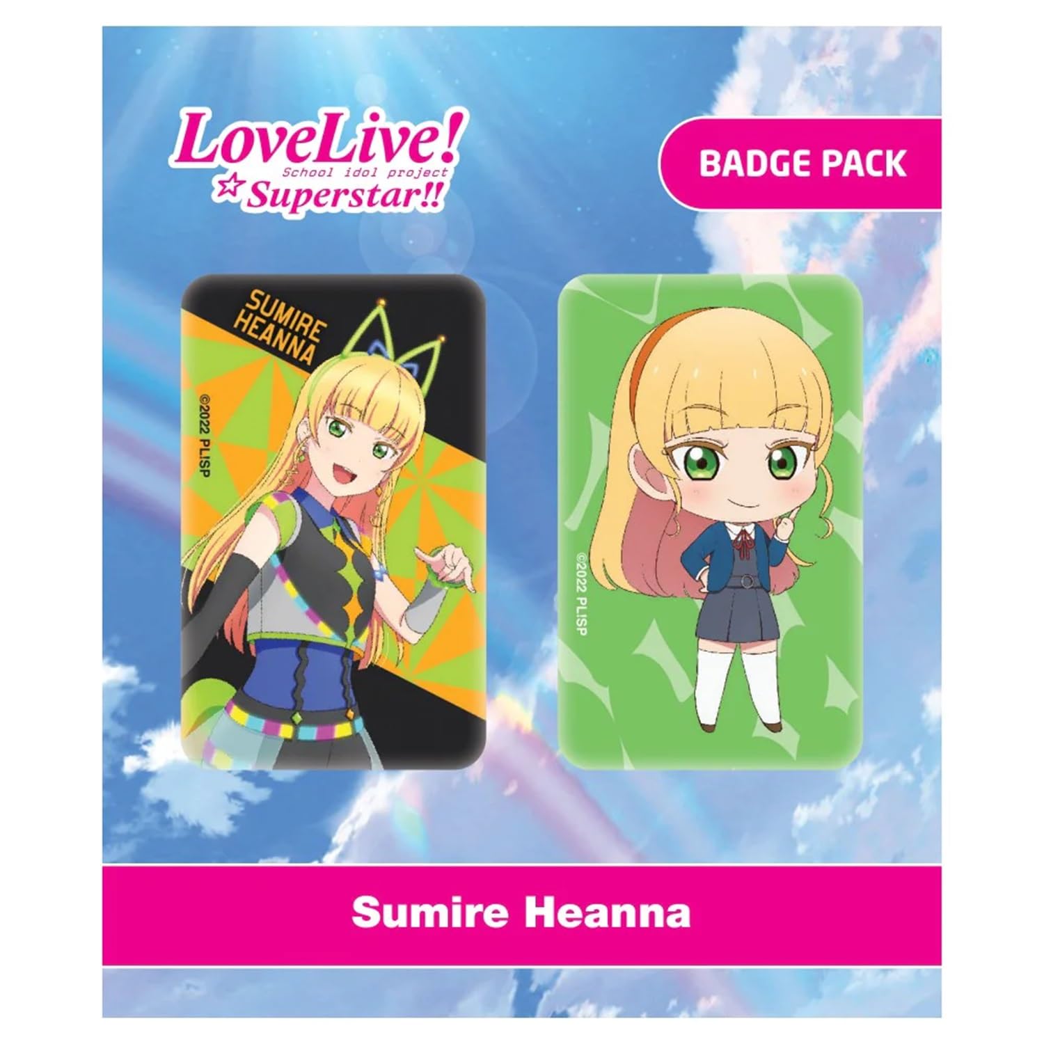 POPBuddies Love Live! Superstar!! Sumire Heanna Badge Pack
