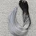 Ugeat 14inch 9Pcs Per Set 120Gram Clip in Hair Extensions Piano Color Ash Blonde 18 and Bleach Blonde Color 613 Highlight Real Human Hair Clip Extensions Full Head Set