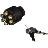 Seachoice Ignition Starter Switch for Johnson/Evinrude, Push to Choke