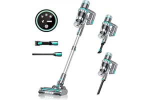 Belife BVC11 Cordless Vacuum Cleaner, Stick Vacuum Cleaners for Home Carpet Hardwood Floor, Wireless Household Vaccum for Pet Hair with Touch Display, 22Kpa Powerful Suction, Up to 40mins Runtime