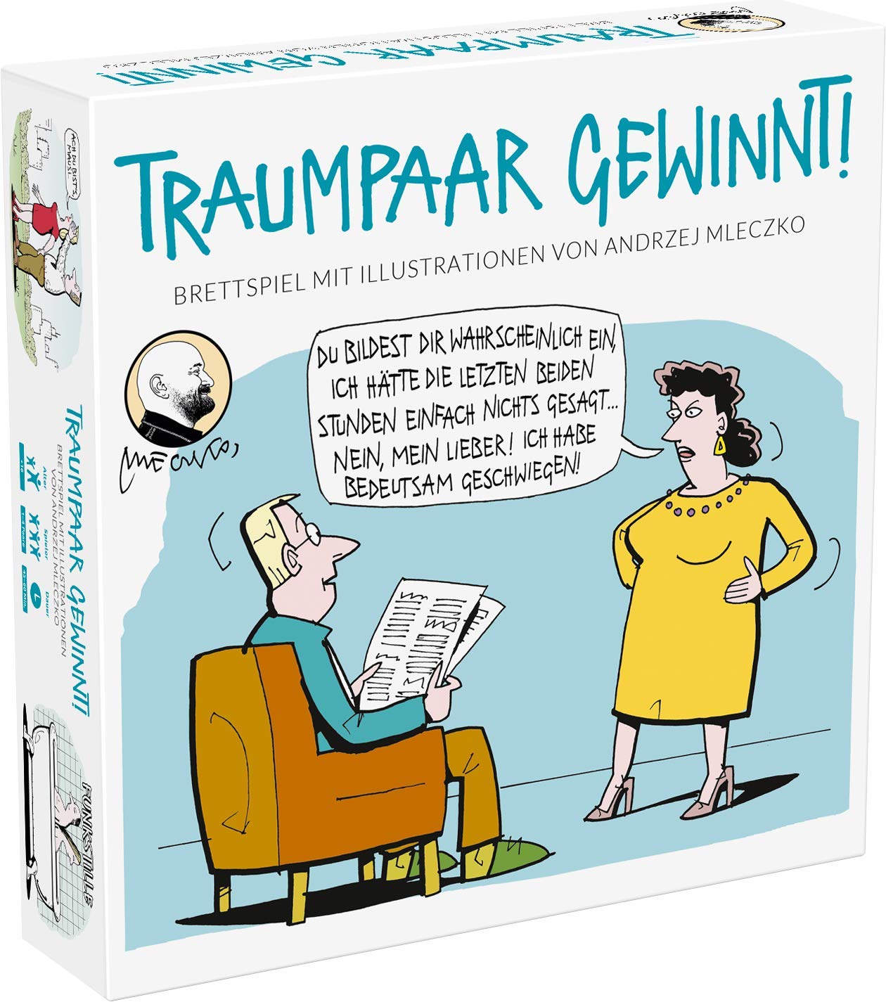 MDR, Traumpaar Winnt - Board Game for Adults - Board Games Adults - Couples Party Game - Celebration Games - Card Game Board Games - Party Games Adults
