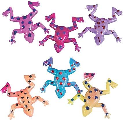 stretchy frog toy