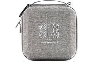Storage Bag For DJI Neo 2 and RC-N3 Remote Control Carrying Case EVA Organizer Bag Anti-compression and Anti-shock Protective