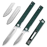 OLITANS G016 Mini Slim Folding Scalpel with 5pcs