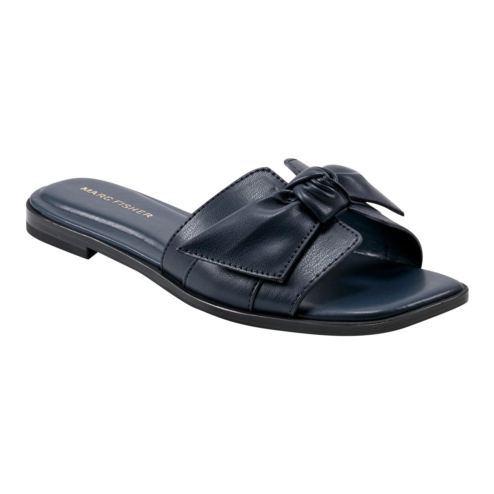 Marc Fisher Women’s Finey Sandal, Navy 400, 5.5