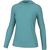 HUK - Women's Waypoint Hoodie, Performance Long-Sleeve Shirt for Women