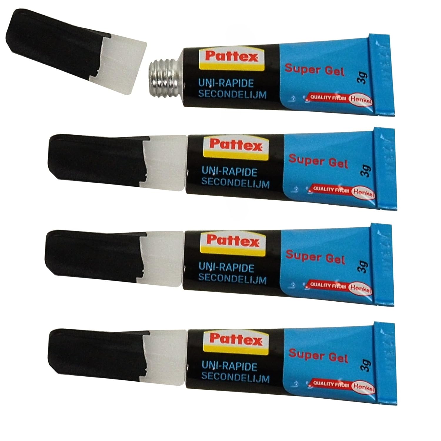 Pattex Supergel 4 x 3g Super Glue Super Glue All Purpose Super Glue