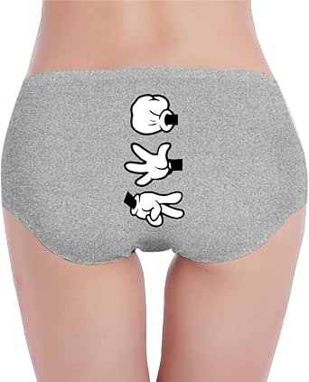 Rock Paper Scissor Hands Women's Low-Waist Comfort Seamless Panties Underwear: Amazon.ca 