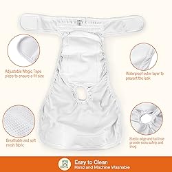 Pantula Washable Female Diapers (3 Pack) - Female