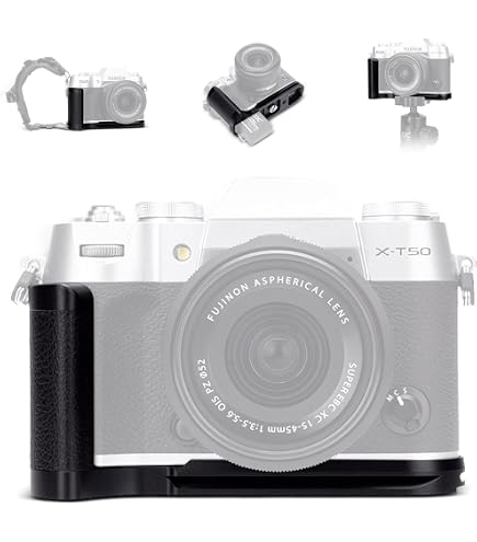 Amazon.com : JJC Metal Hand Grip L-Shape Handle for Fujifilm X-T50