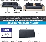 LINGKY Soft Chenille Sofa Cover 1 2 3 Seater Non-Slip Fuzzy Textured Furniture view 5