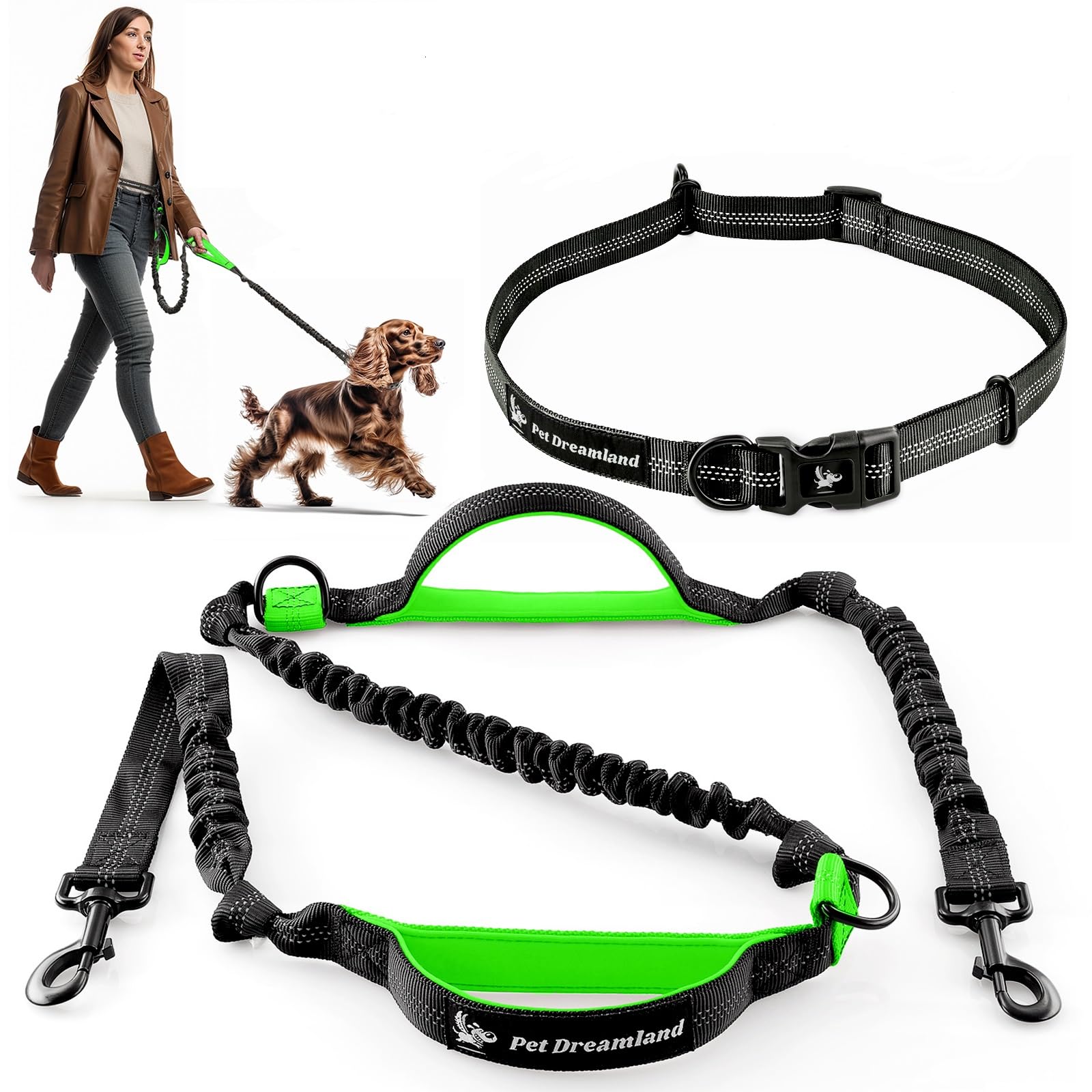 Photo 1 of Exquisite Hands-Free Leash for Medium Dogs: Ultimate Comfort & Freedom for Running, Walking, Hiking. Premium Quality, Durable & Versatile Waist Dog Leash Belt. Your Dog Will Love It
