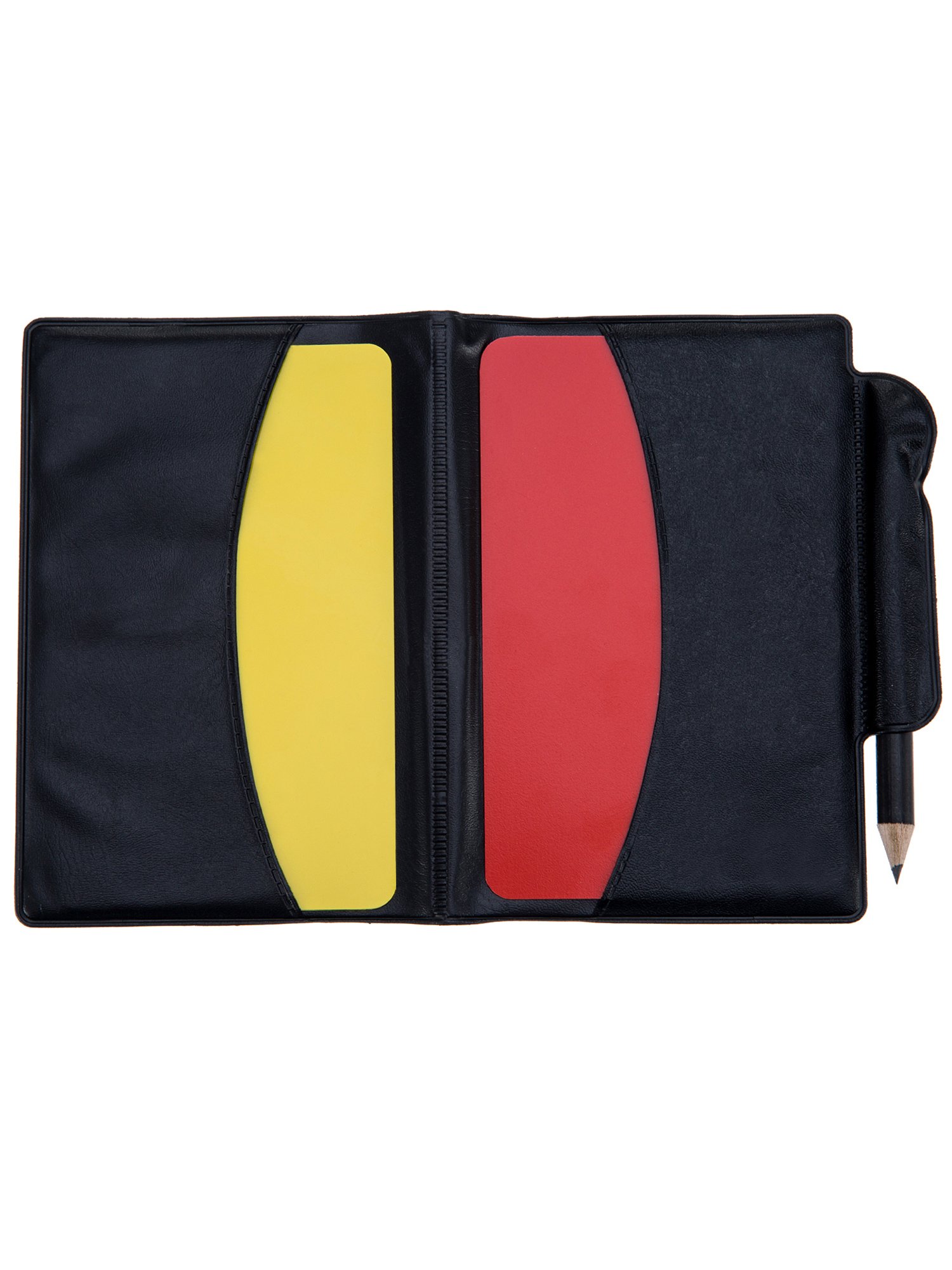 Mudder Set of Referee Sports Card Red Yellow Card with Wallet and Referee Metal Whistle Football Coach