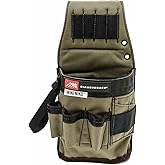 The Diamondback Niko Tool Pouch | for Electricians, HVAC | Drivers, Pliers, Bits, Pencils, Knife, Small Level, Electrical Tape Strap