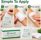 Value Aid Adhesive Wound Dressings 10cm x 8cm Box of 25 view 4