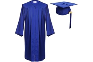 Newrara Graduation Gown Cap Tassel Set