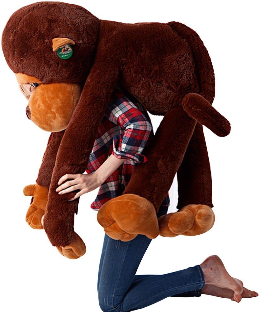 HAHA La poupée en peluche singe géant Idéal cadeau Bithday enfants