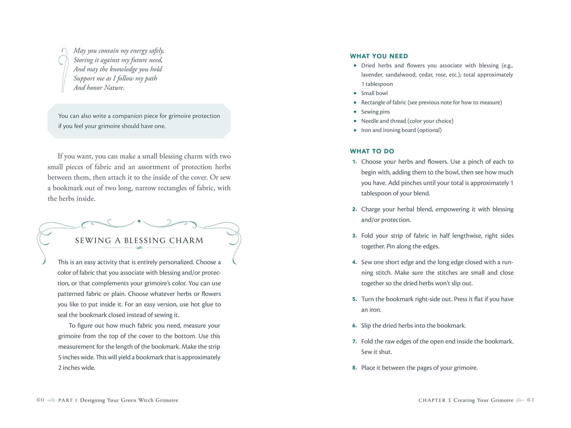 The Green Witch's Grimoire: Your Complete Guide to Creating Your Own Book of Natural Magic (Green Witch Witchcraft Series)