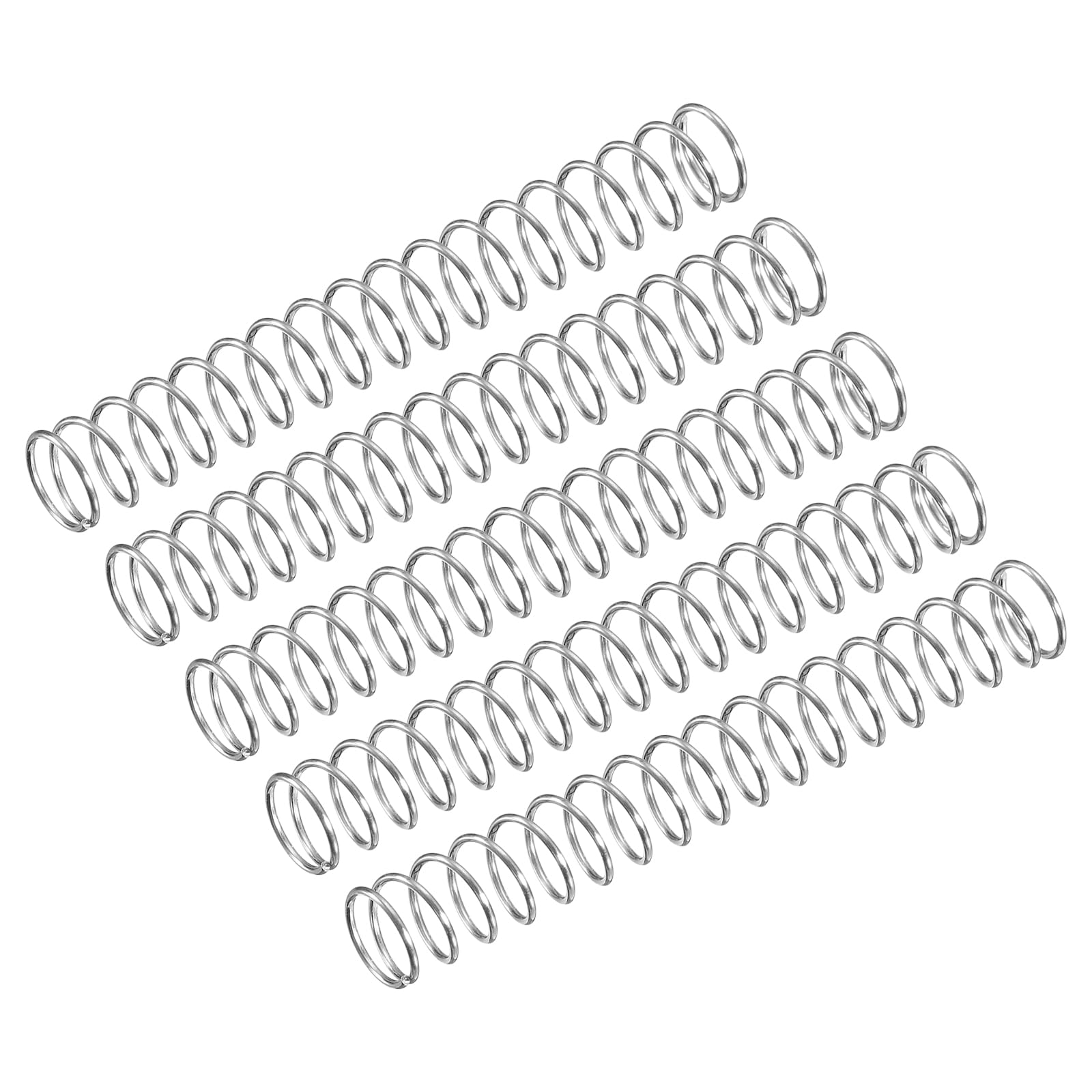 uxcell Compression Spring, 5Pcs 304 Stainless
